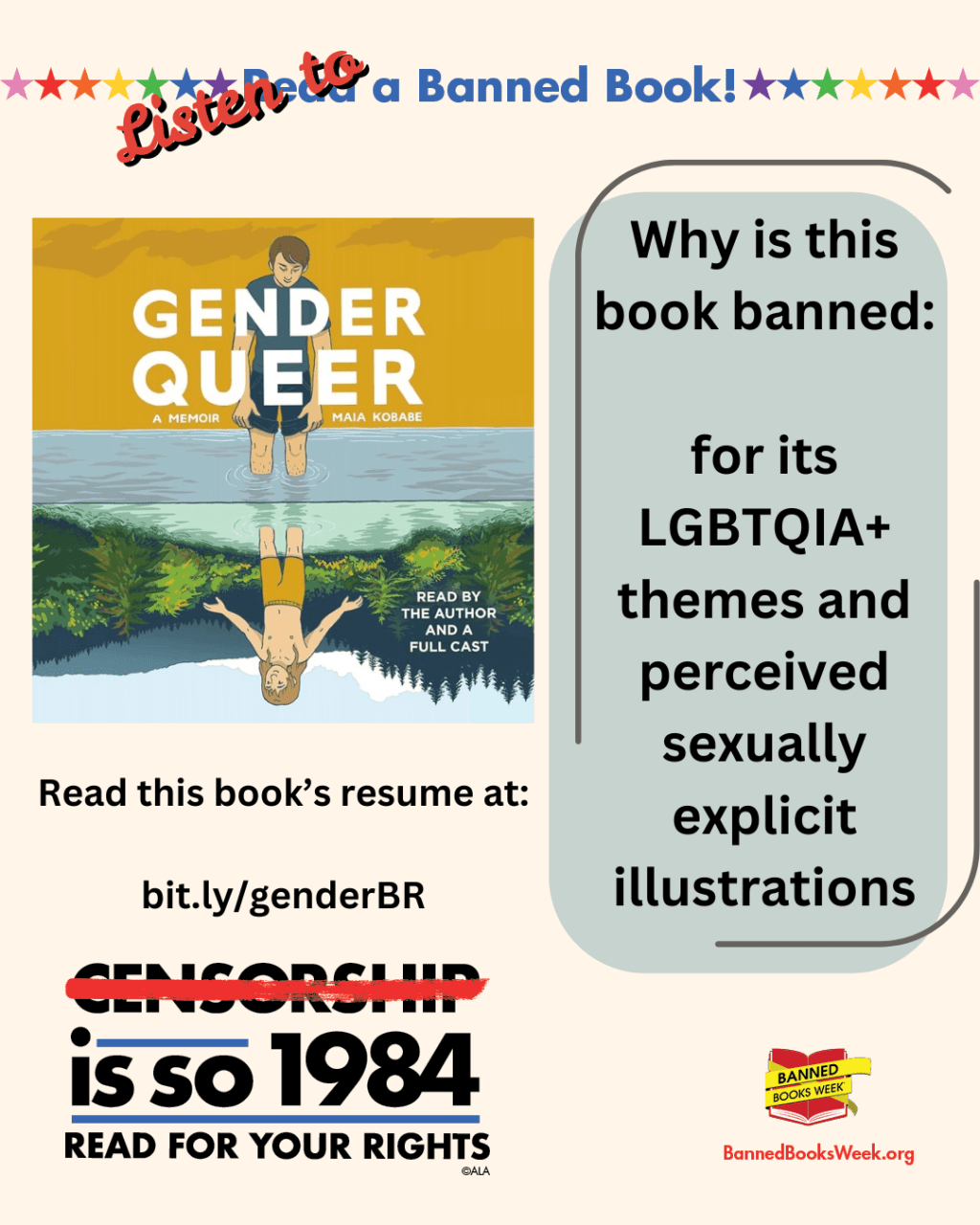 Banned Book Week&nbsp;🏳️‍🌈🎧