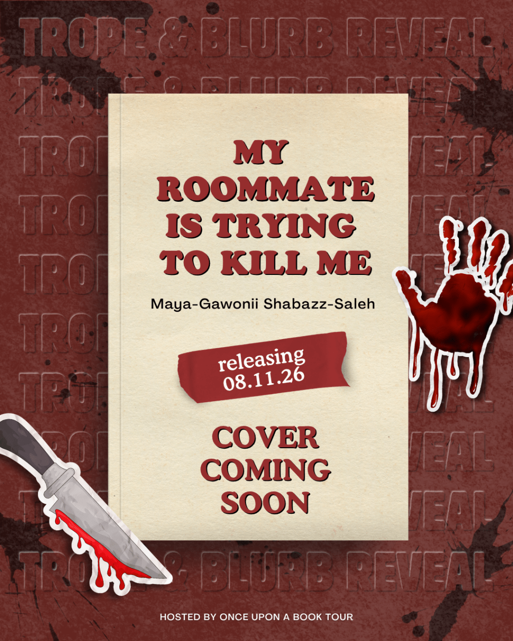 📚Tropes & Blurb Reveal: My Roommate is Trying to Kill&nbsp;Me